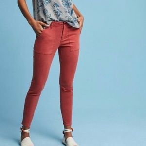 Anthropologie Hei Hei skinny cargo pants